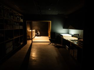 Il caveau si trova al piano interrato di Galleria Pizzinato. E' compostao da due stanze dedicate alla conservazione. Due stanze, una di consultazione e la seconda di conservazione. Entrambe con temperatura (16 gradi costanti) e umidità relativa controllate. Si tratta di sale in cui vengono conservate tavole, oggetti e riviste storiche dedicate al fumetto. L'immagine ritrae la curatrice museale al lavoro.